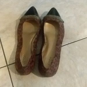 Girls pointy toed shoes